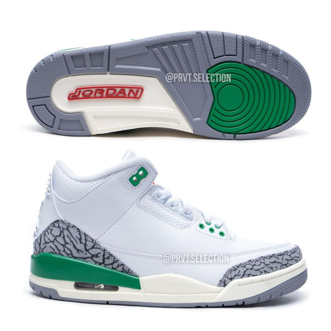 Lucky Green' Air Jordan 3 Releases This Month