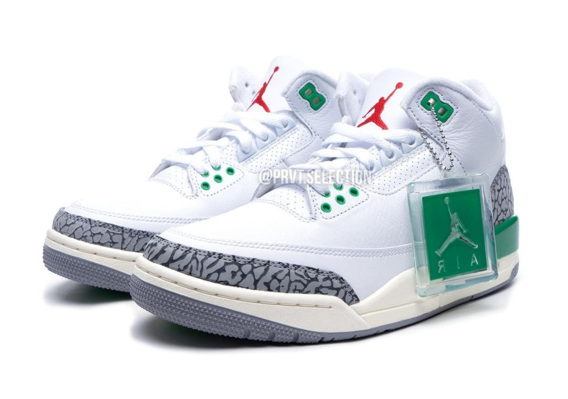 WMNS Air Jordan 3 Retro 'Lucky Green' – Wish Atlanta