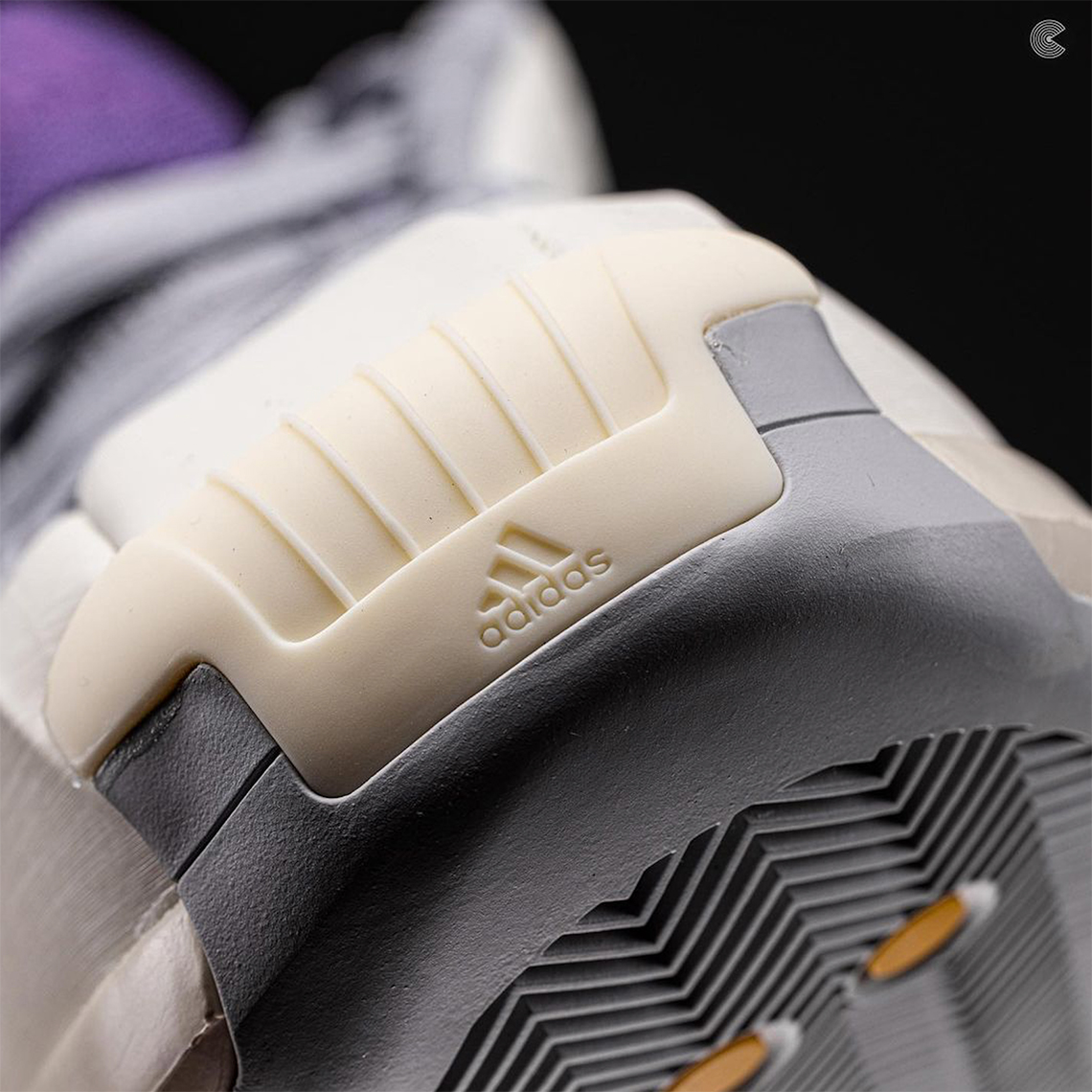 adidas Sleeve crazy 1 off white purple grey 6
