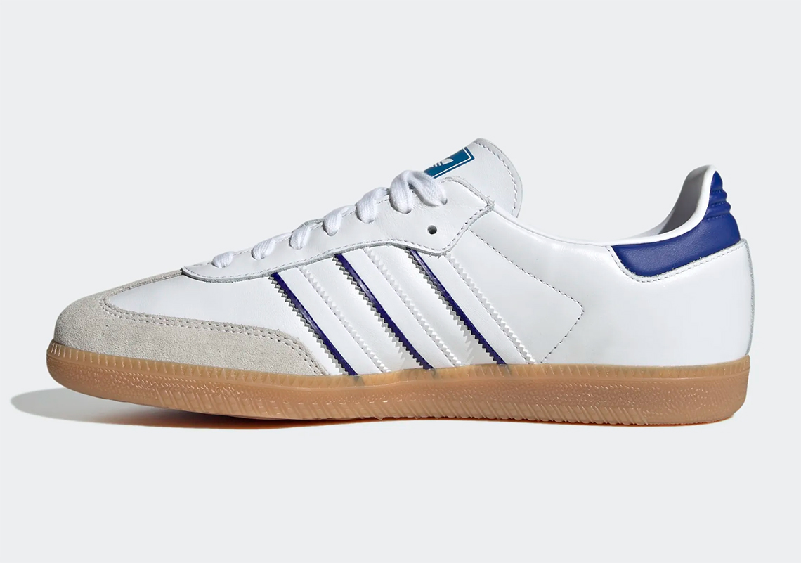 Adidas Samba Cloud White Lucid Blue Gum Ig2339 5