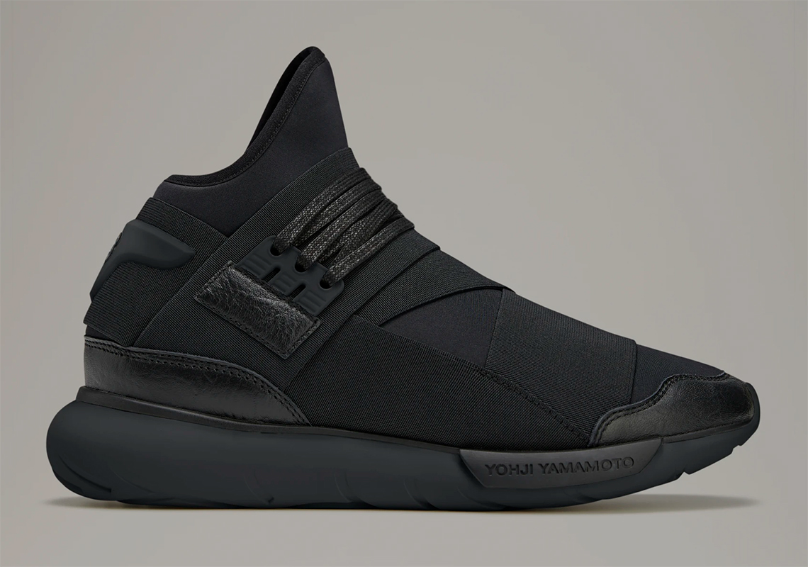 adidas Is Bringing Back The Y-3 Qasa High In "Triple Black"