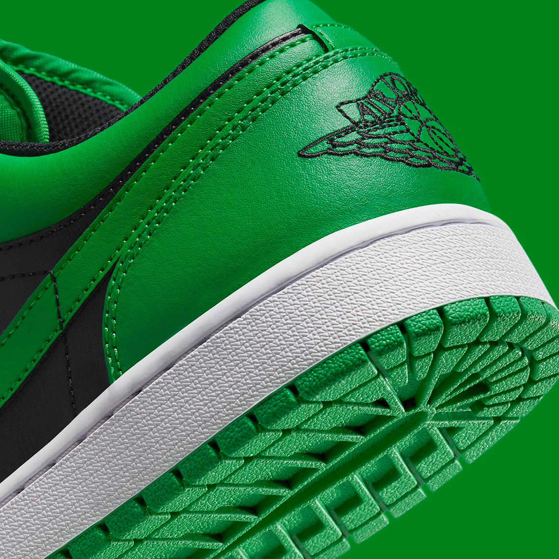 The Air Jordan 1 Low MM 'Lucky Green' is like a Bottega bag in sneaker form