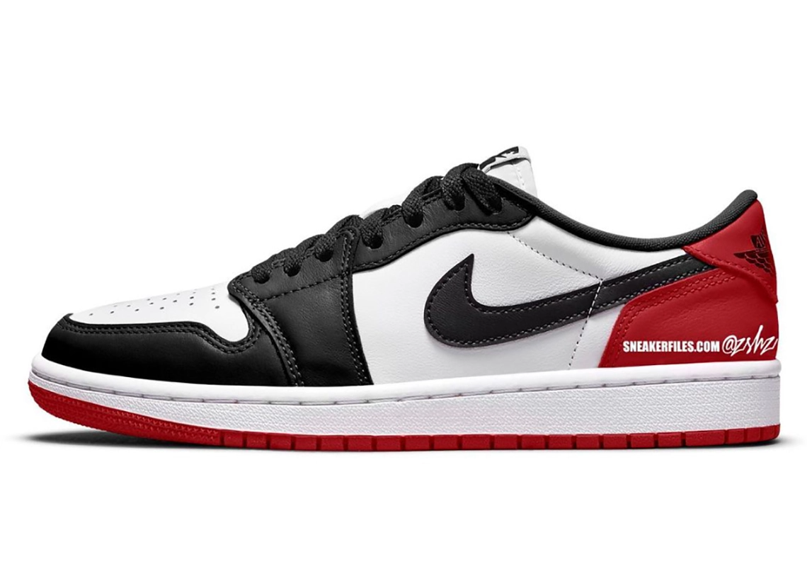 Air Jordan Retro Fall 2023 Preview SneakerNews Com   Air Jordan 1 Low Og Black Toe 2023 