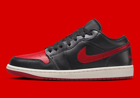 “Bred” And “Sail” Collect For A Women’s-Exclusive Air Jordan 1 Low