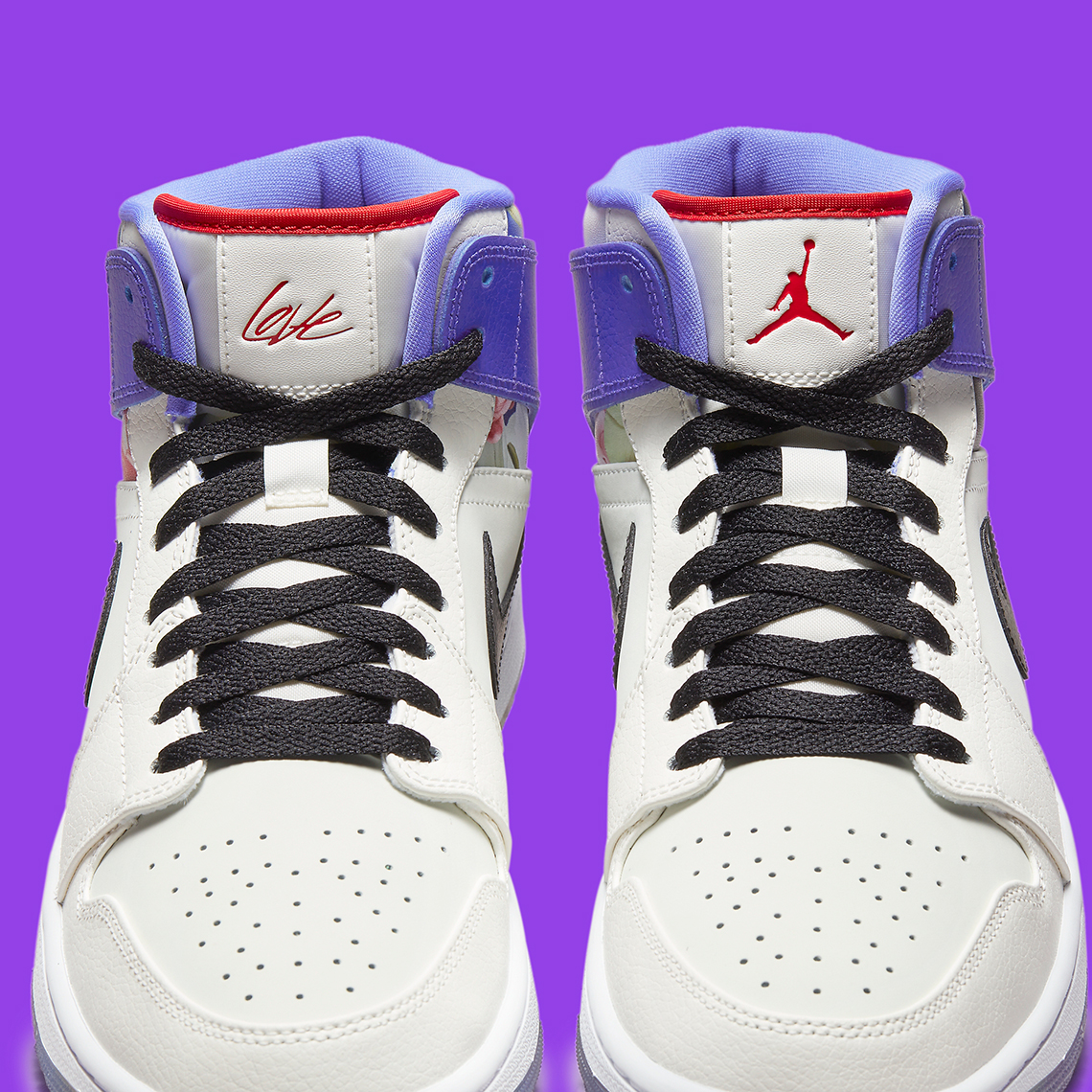 Air Jordan 1 Mid Valentine's Day Flowers FD4330-101 | SneakerNews.com