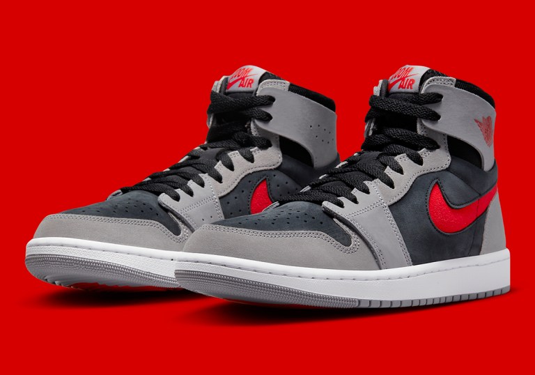 Air Jordan 1 Zoom Comfort 2 High Cement Fire Red‎ Men\'s Size 13 US DV1307-060 US11.5 Air Jordan 1 Zoom Comfort 2 High Cement Fire Red  main image 4