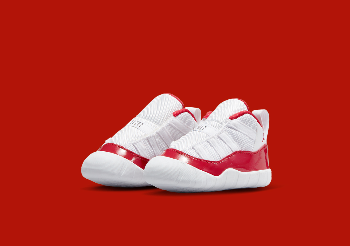 jordan 11 white and red