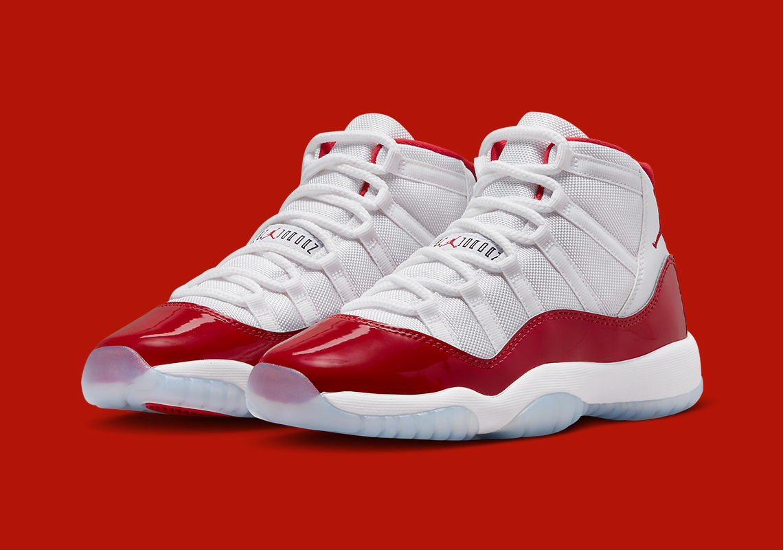 Air Jordan 11 Cherry White Varsity Red Release SneakerNews