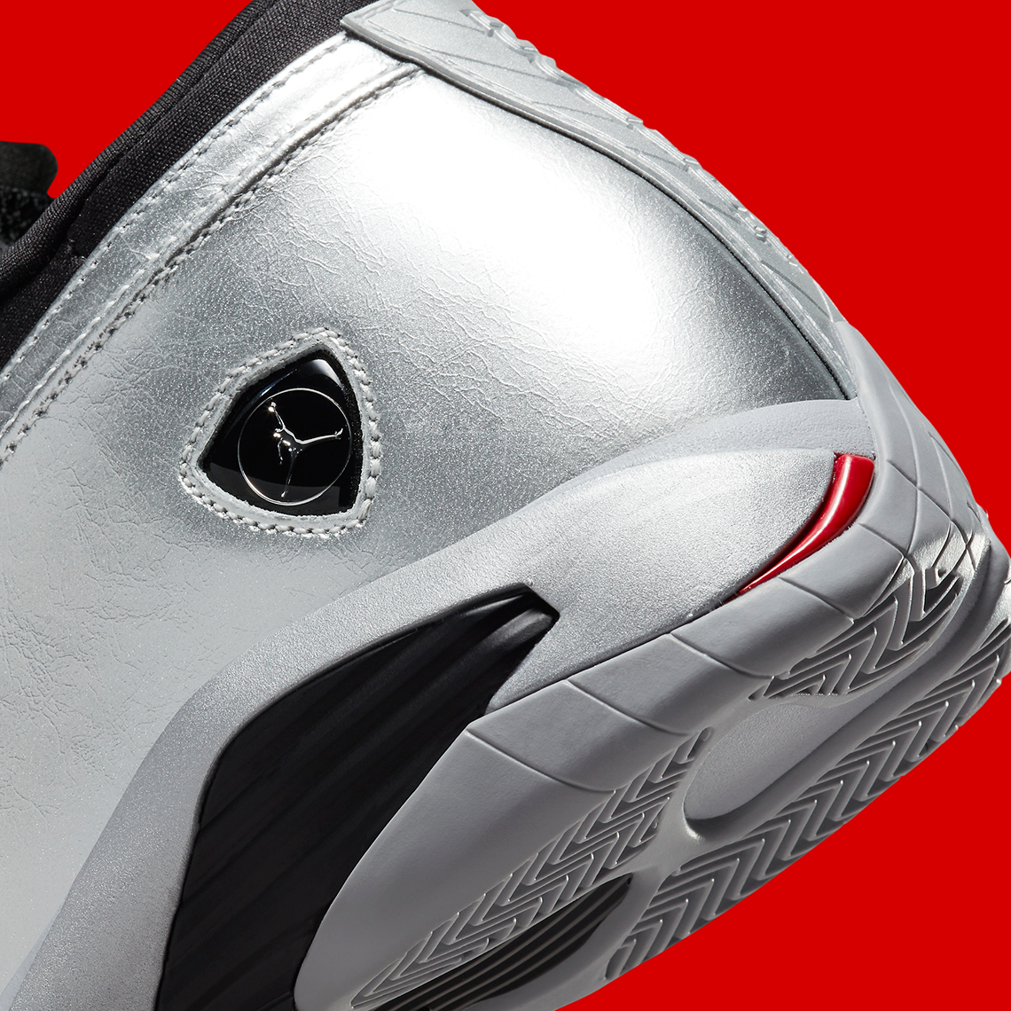 Tyga Poses in Travis Scotts Air Jordan Sneakers Low Metallic Silver Fire Red Wolf Grey Black Dh4121 060 2
