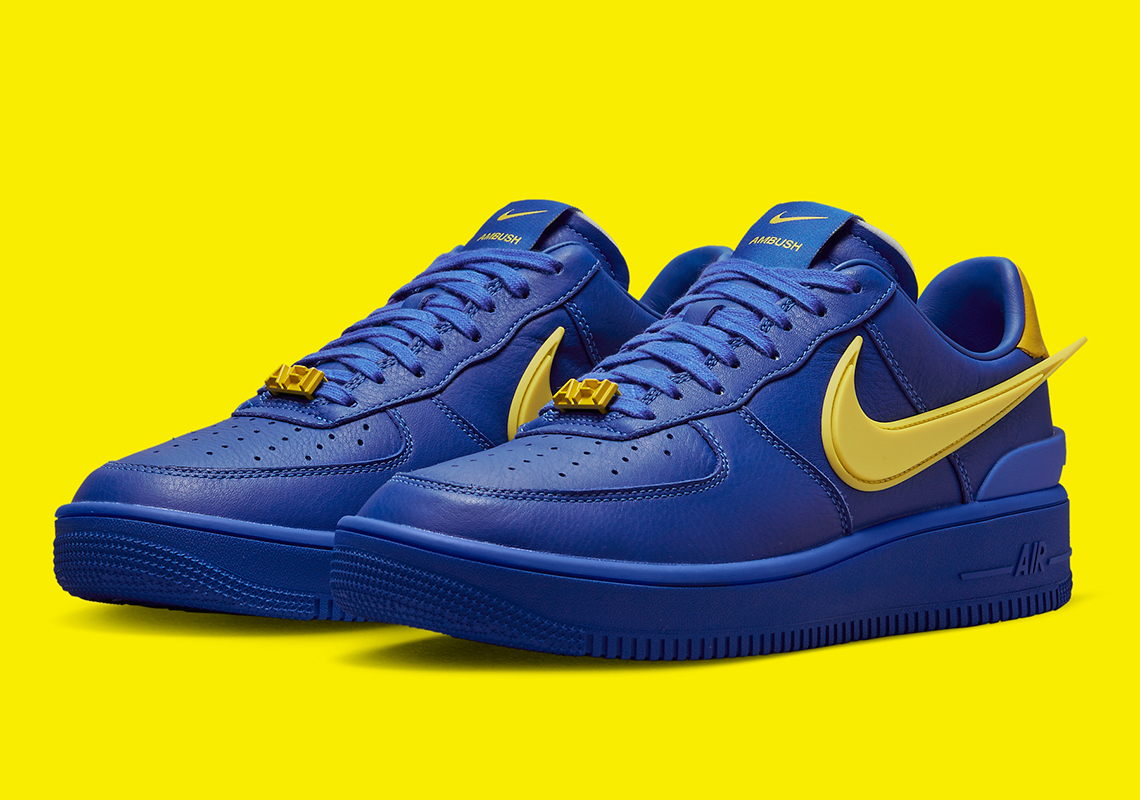 Official Images Of The AMBUSH x Nike Air Force 1 Low “Pine Green ...