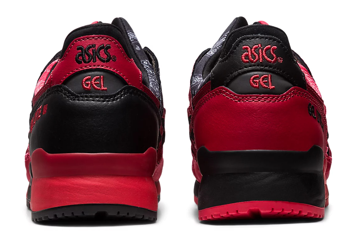 ASICS GEL-Lyte III Black Red Bandana 1201A854-001 | SneakerNews.com