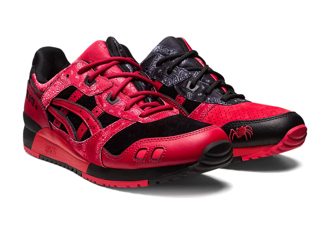 Asics gel lyte hot sale iii red bandana