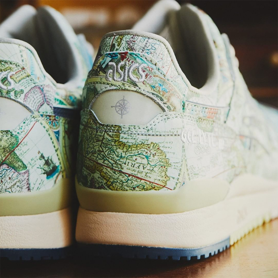 Asics gel lyte outlet iii world map