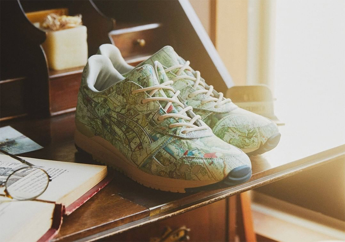atmos Ushers In A Follow-Up To The ASICS GEL-LYTE III "World Map" From 2018