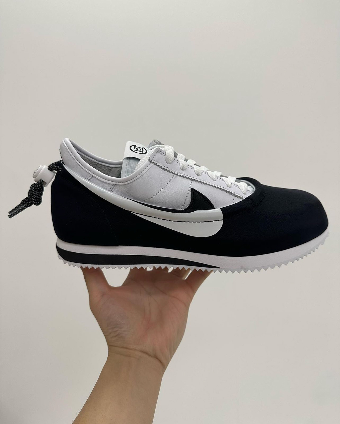 Clot Nike Cortez White Black 7