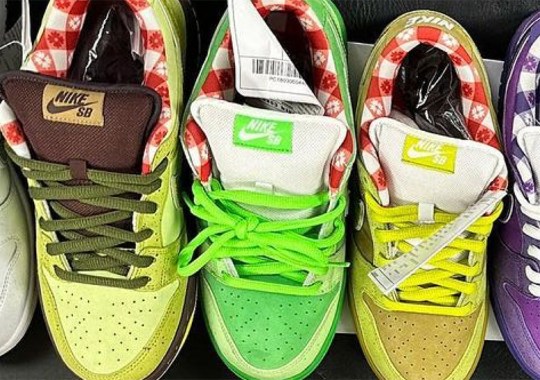 Deon Point Reveals Never-Before-Seen Lobster Dunk Sample In Neon Green
