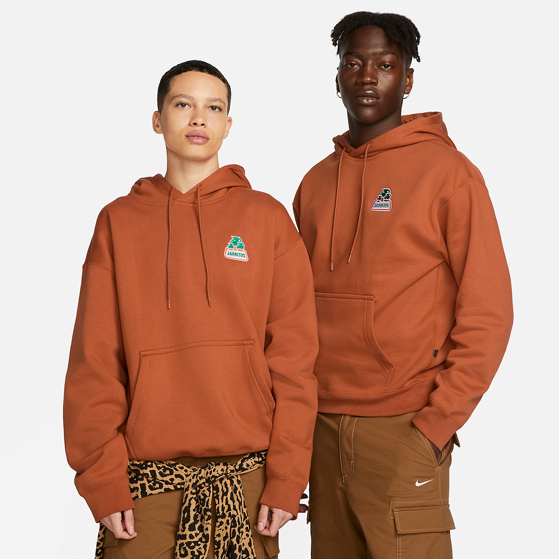 Jarritos flyknit Nike Sb Hoodie Orange 2