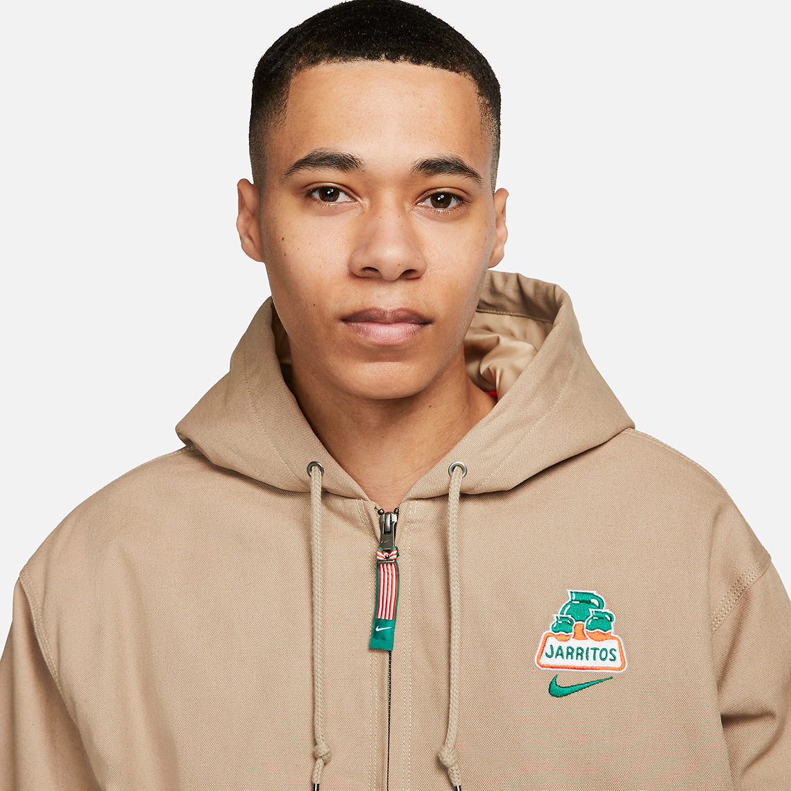 Jarritos Nike Sb Jacket Khaki 2