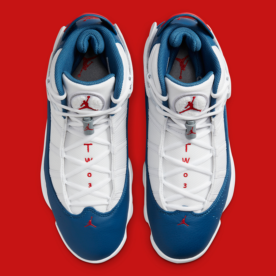 multicolor jordan 6 rings