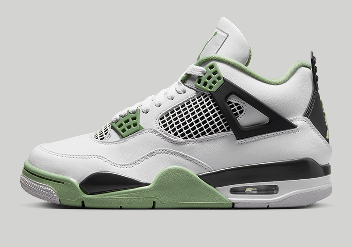 Jordan Release Dates 2023 Air the Jordan 4 Oil Green Aq9129 103 2