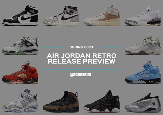 Jordan Brand Officially Unveils Spring 2023 Air Jordan Retros