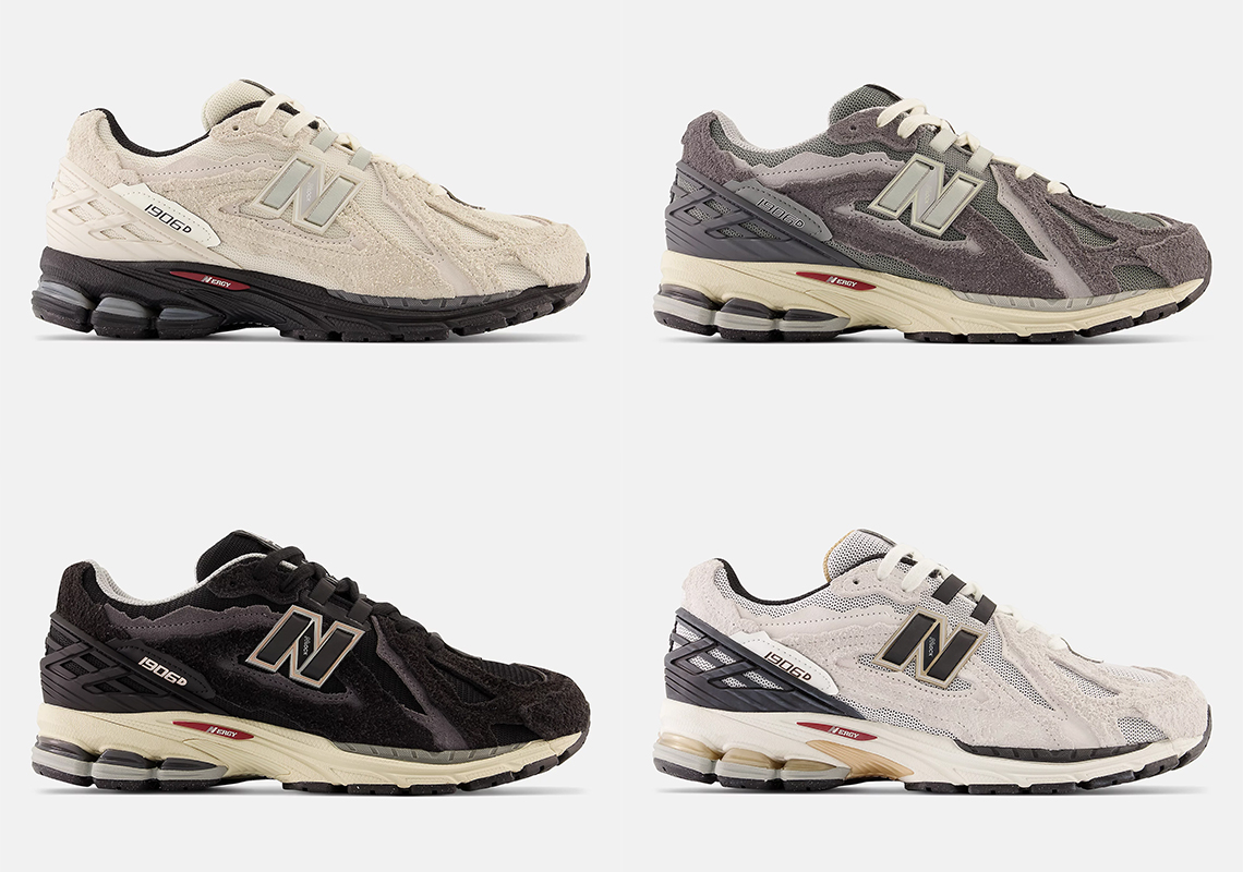 The New Balance 1906R "Refined Future" Collection Expands With Classic Monochromatic Styles