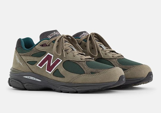 New Balance 990v3 Made In USA Returns In December With Olive And Green Tones