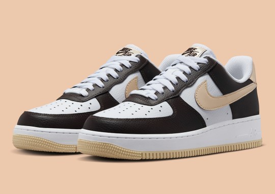 This Nike Air Force 1 Low Is Giving Cappuccino