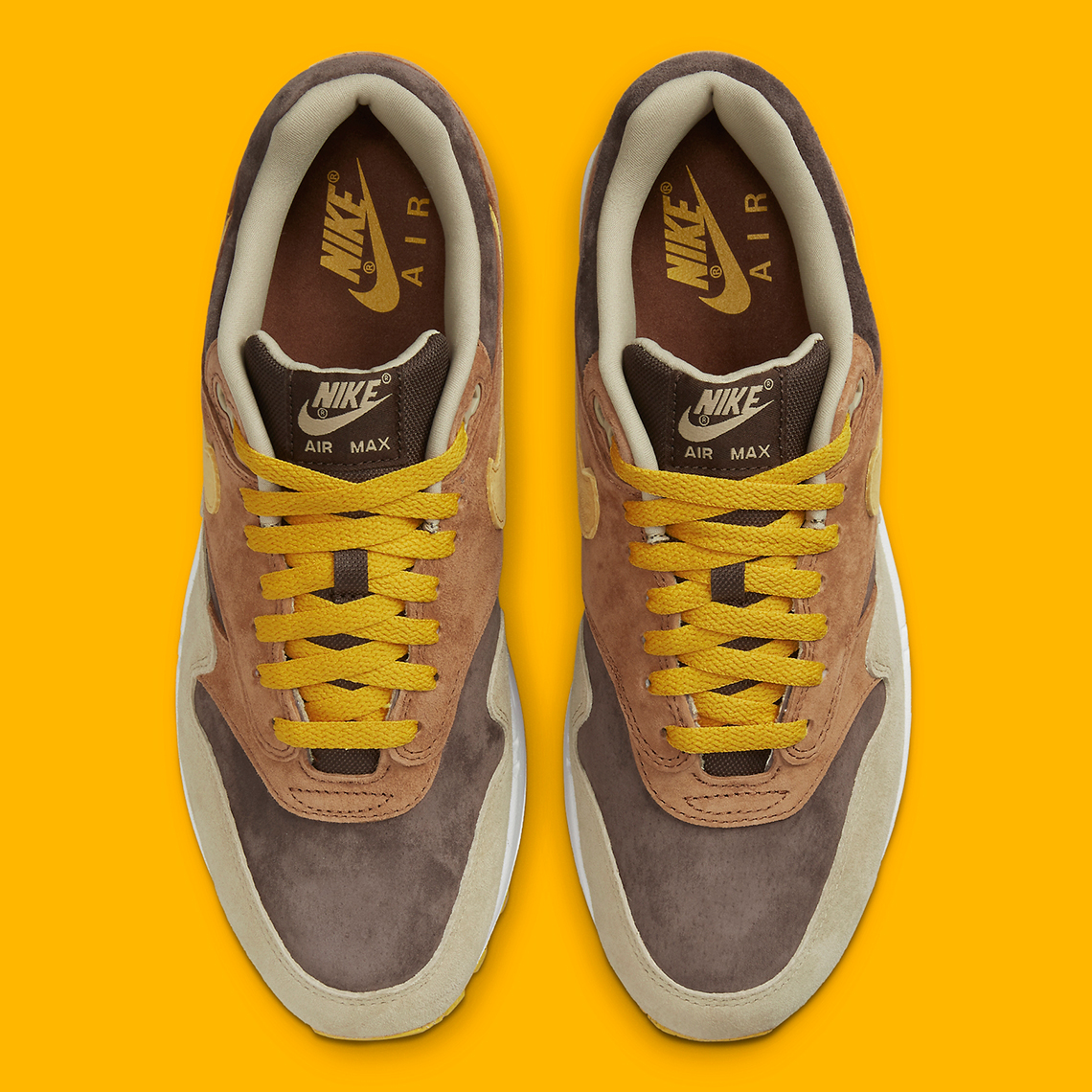 nike air max 1 ugly duckling pecan yellow ochre baroque brown dz0482 200 8