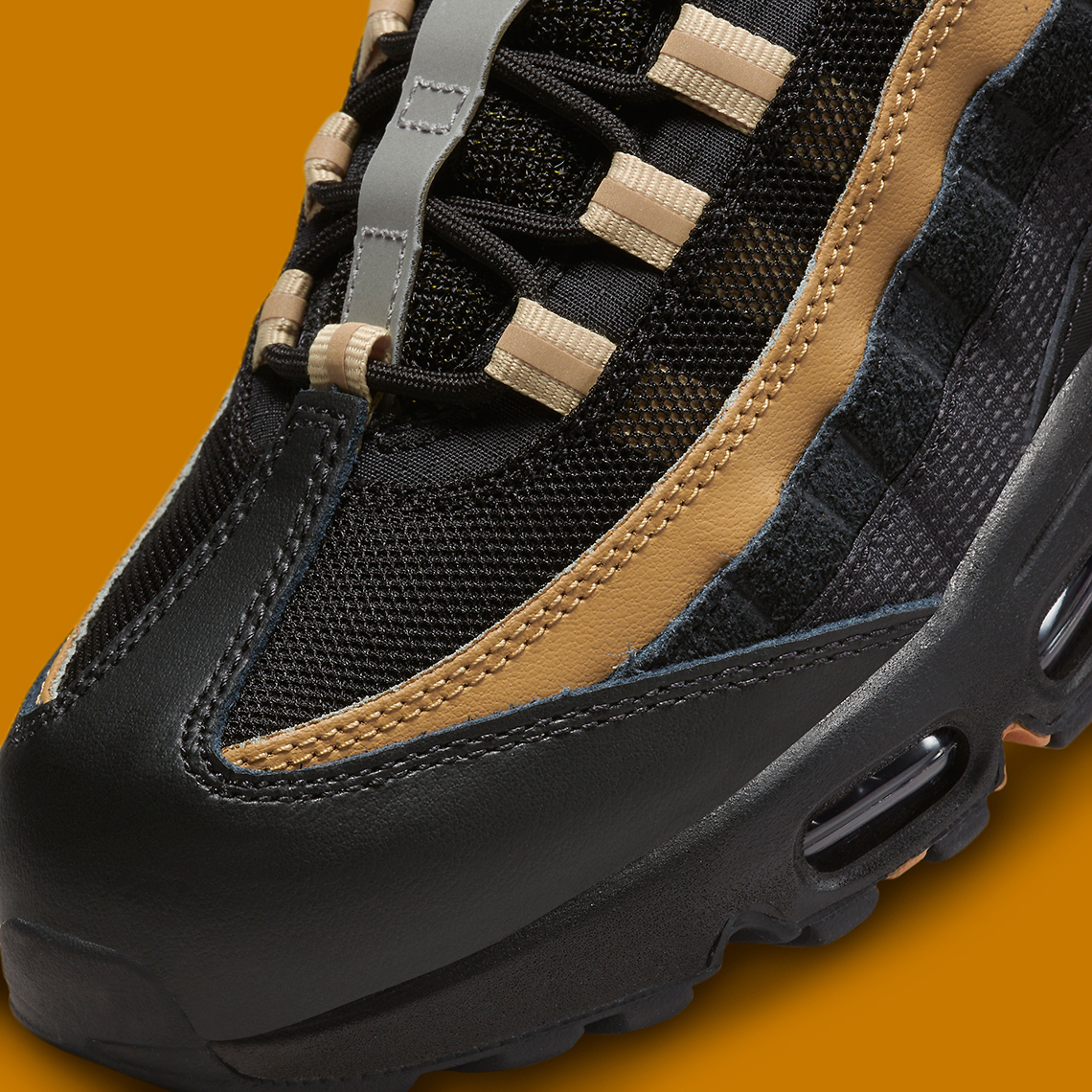 nike air max 95 black tan silver DM0011 004 1