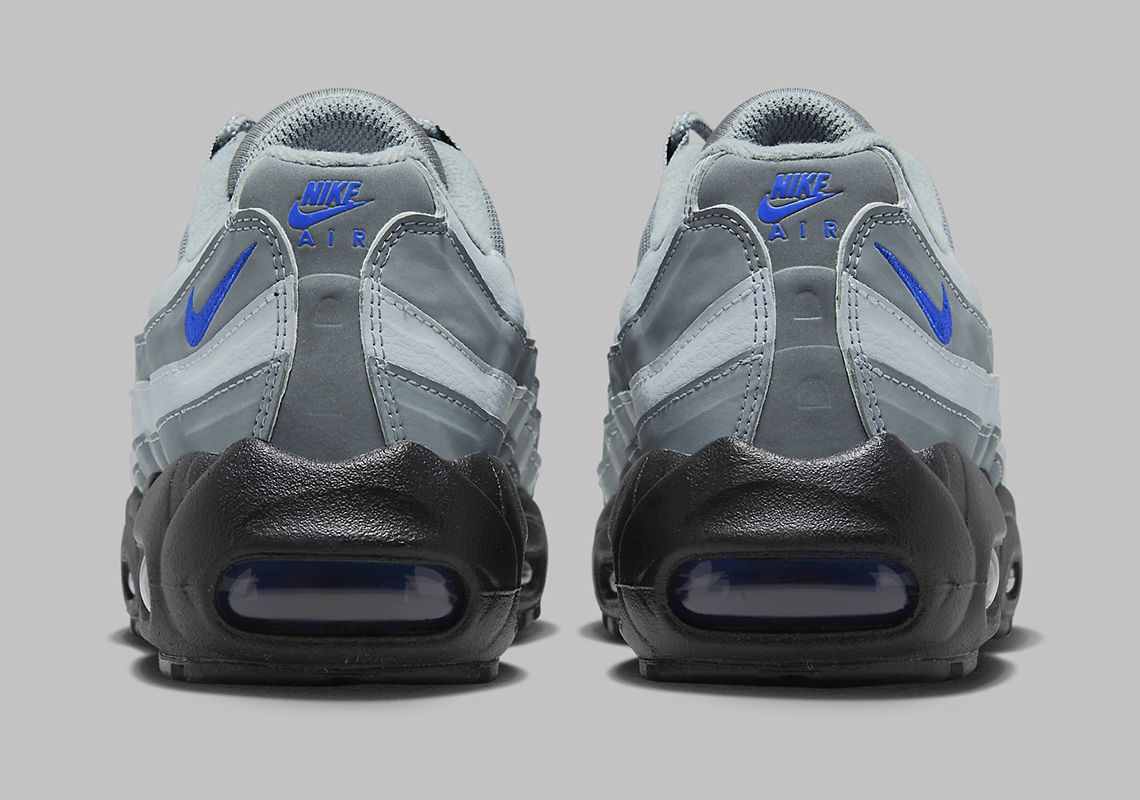 Supreme and Nike will be expanding their partnership into 2022 with a trio of Shox Ride 2s Gs Grey Black Royal Fd9764 001 5