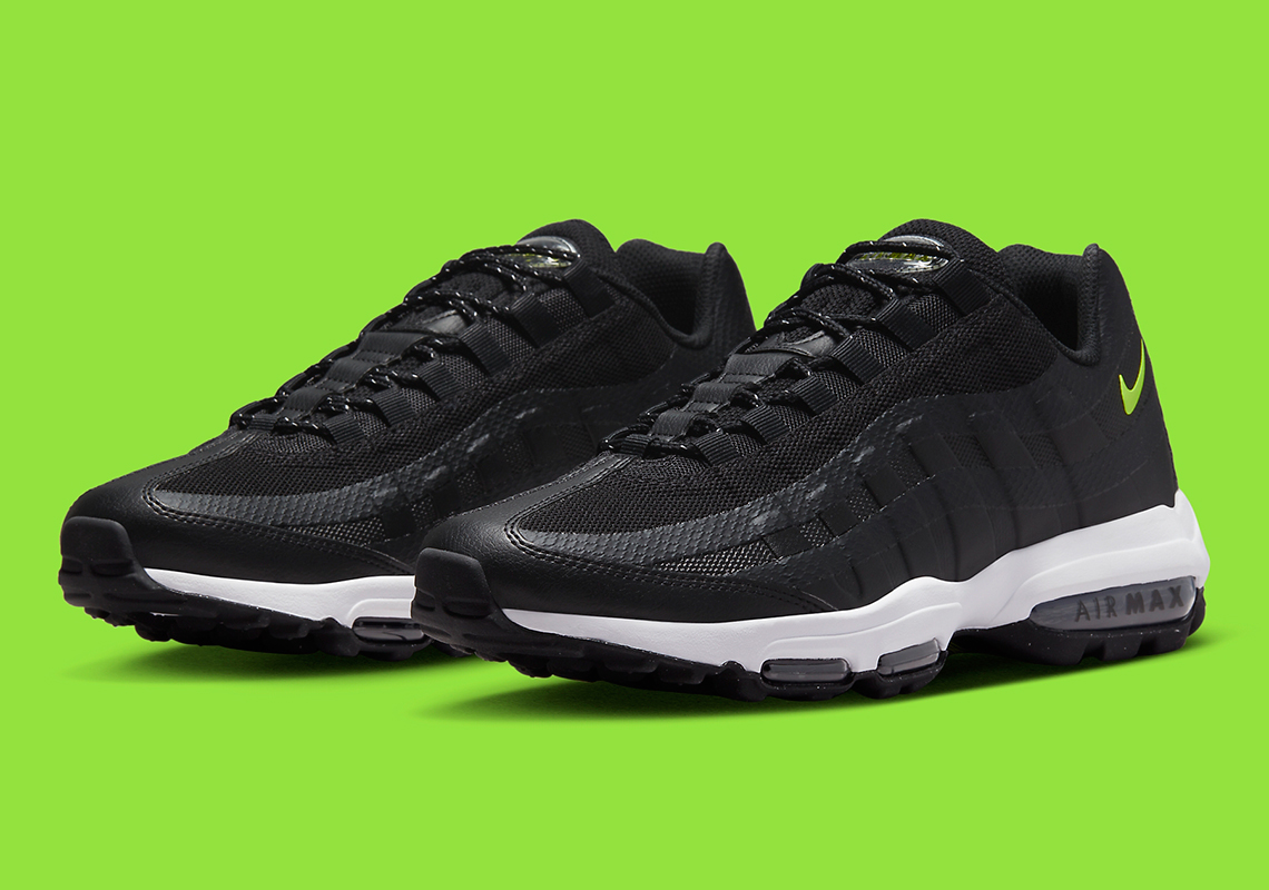 Nike Air Max 95 Ultra Black White Neon Fd0662 002 4