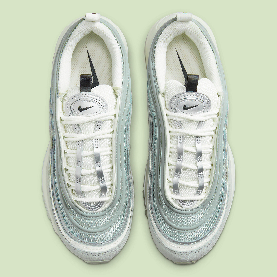 Nike Air Max 97 Light Green Silver Fb8471 001 1 1