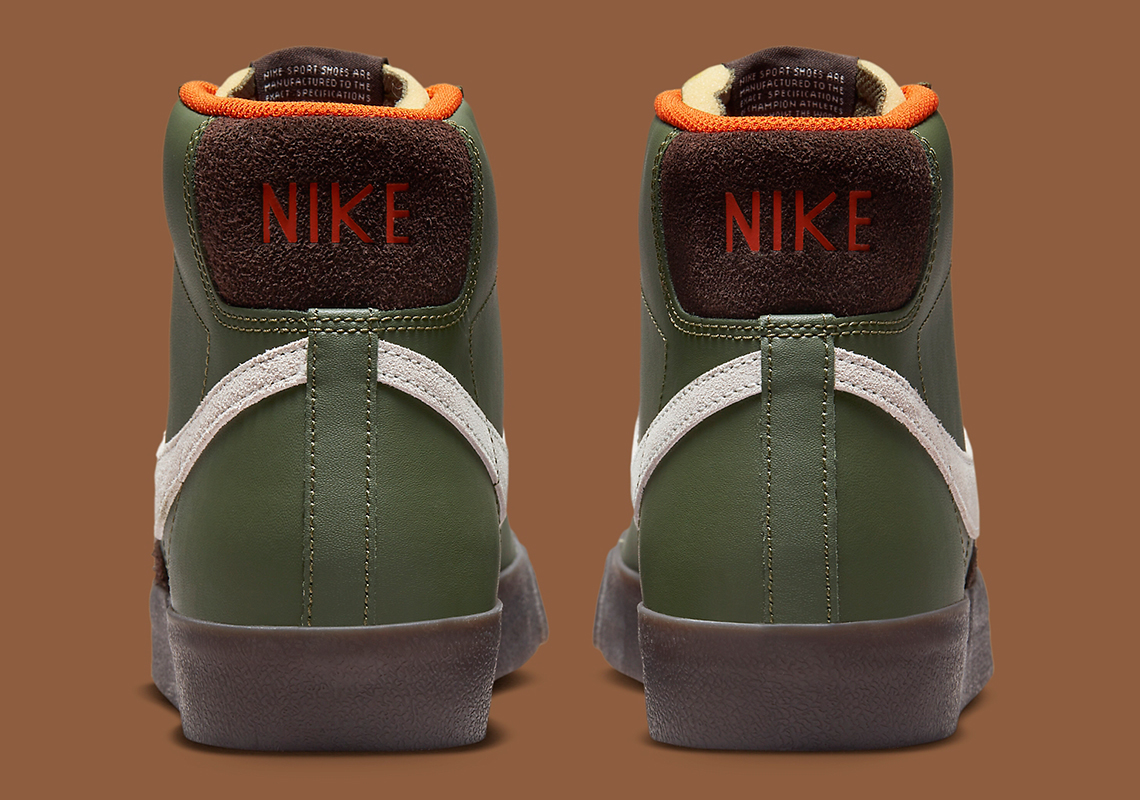 Nike Blazer Mid 77 Vintage Olive Suede DV7006-201