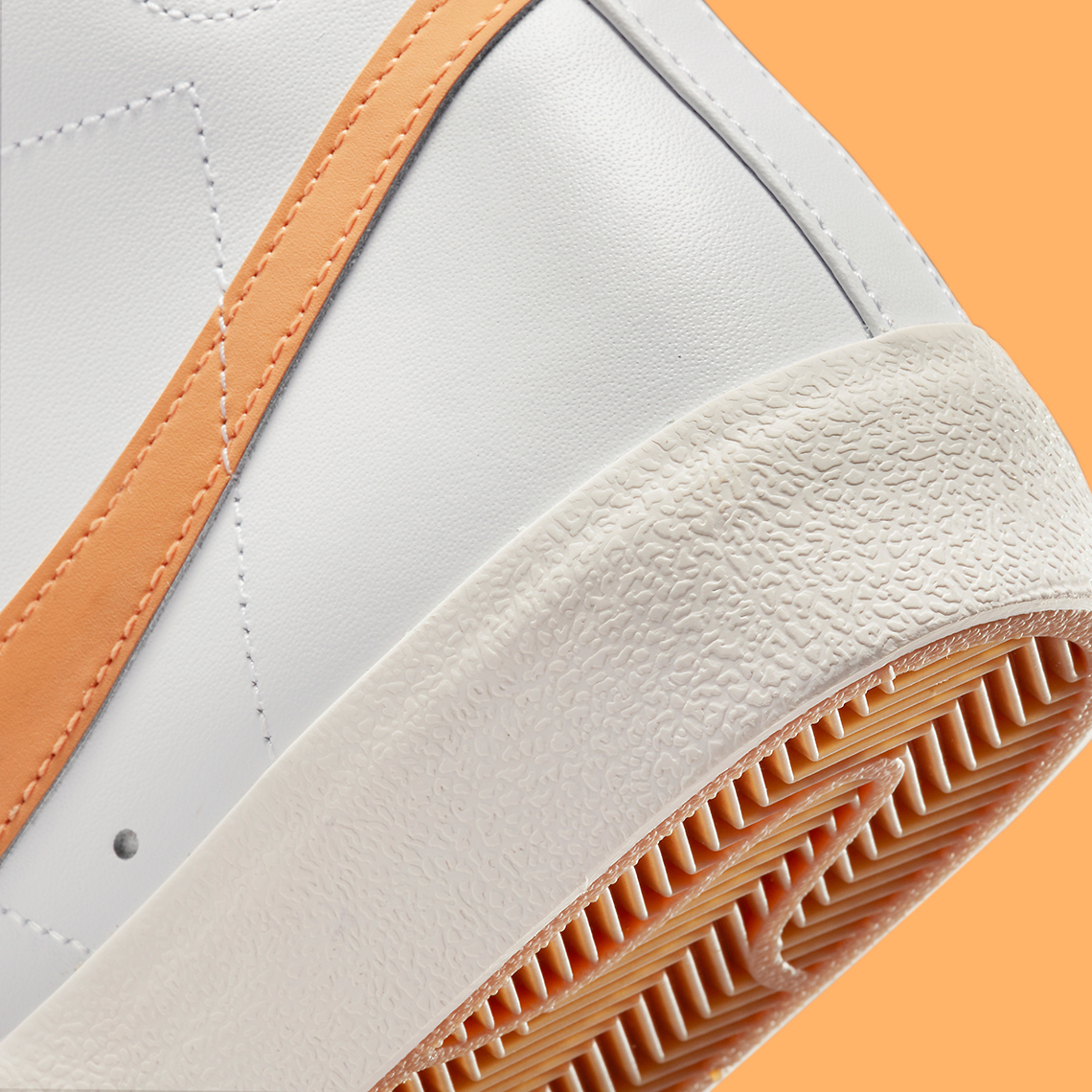 Nike Blazer Mid 77 White Peach Fd0287 100 5