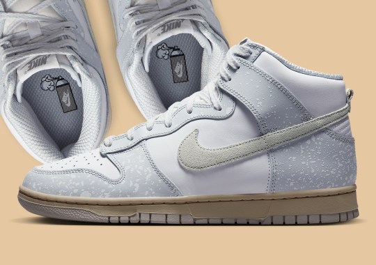Nike’s “Spray Paint” Pack Expands With The Dunk High