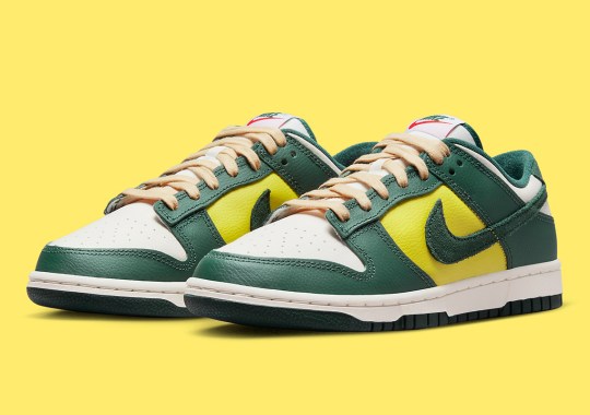 The Nike Dunk Low Surfaces In New “Noble Green” Colorway