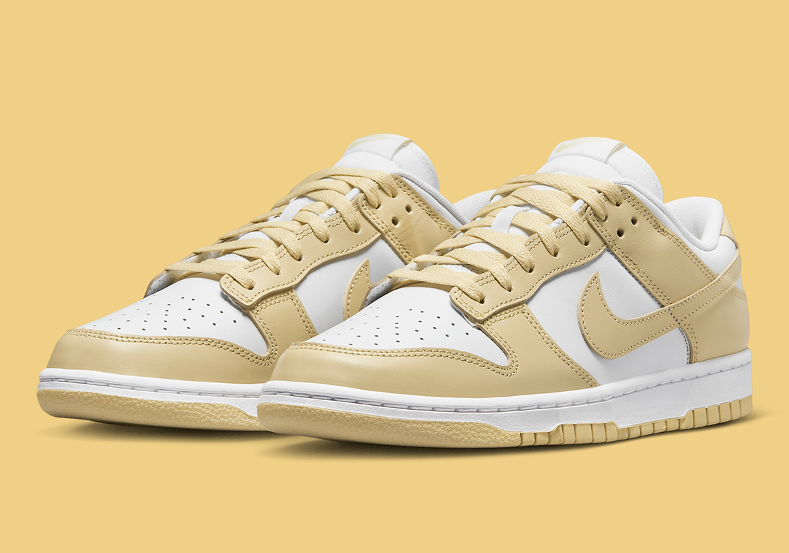 Official Images Of The Nike Dunk Low "Team Gold"