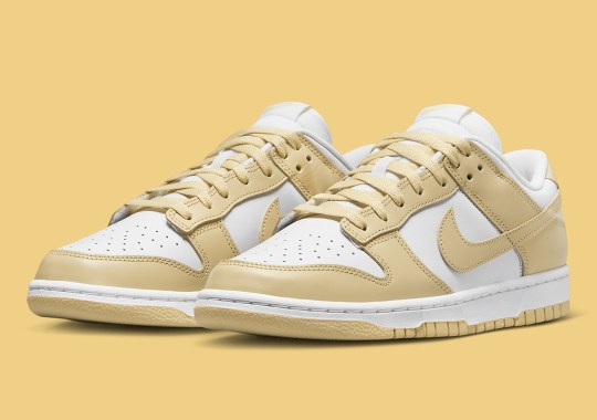 Official Images Of The Nike Dunk Low “Team Gold”