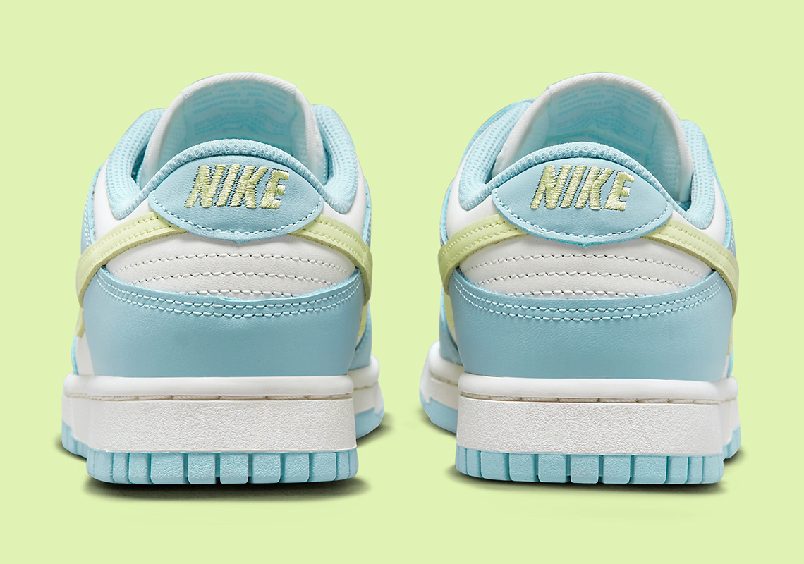 Nike Dunk Low Womens Ice Blue Barely Volt Dd1503 123 1
