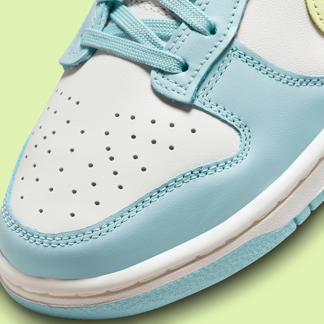 Nike Dunk Low Womens Ice Blue Barely Volt Dd1503 123 2