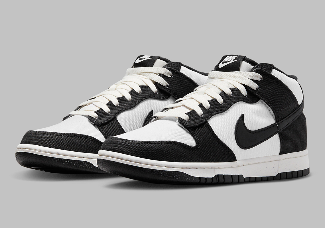 Nike Dunk Mid Black White DV0830-102 | SneakerNews.com