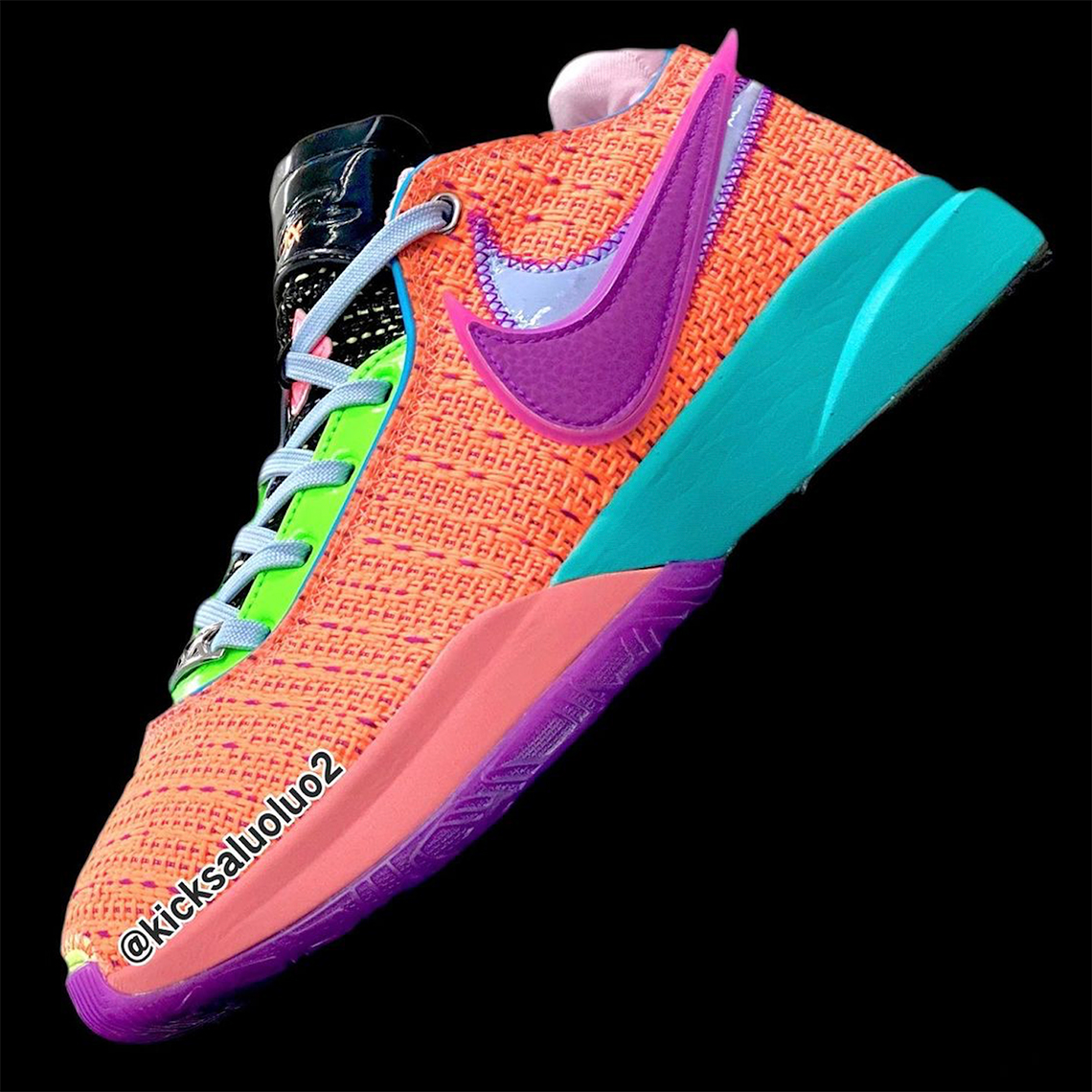 Lebron best sale tropical shoes