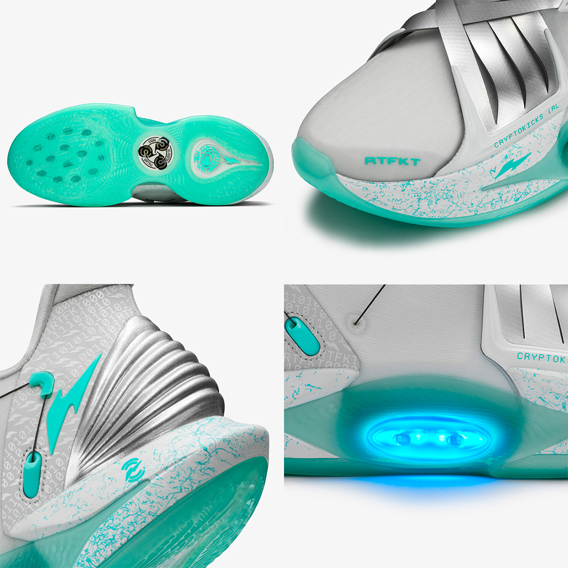 Nike Rtfkt Cryptokicks Irl Ice