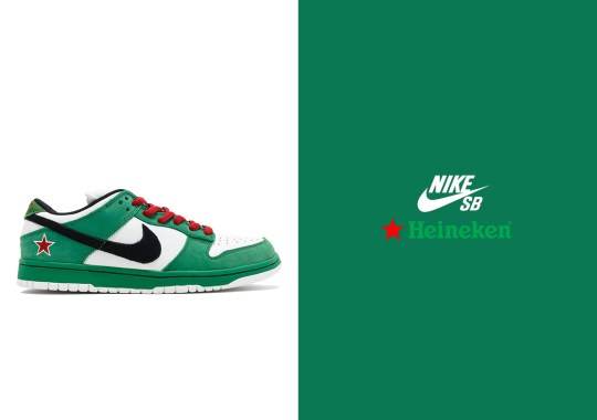 A Nike SB Dunk Low “Heineken 2.0” Is Rumored To Release In 2023