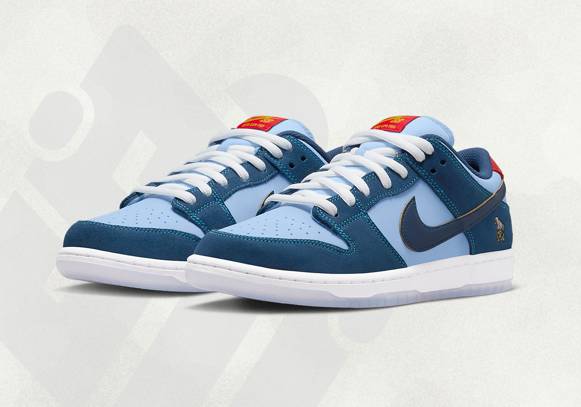 The Nike SB Dunk Low “Dodgers” is restocking tomorrow at 12PM EST