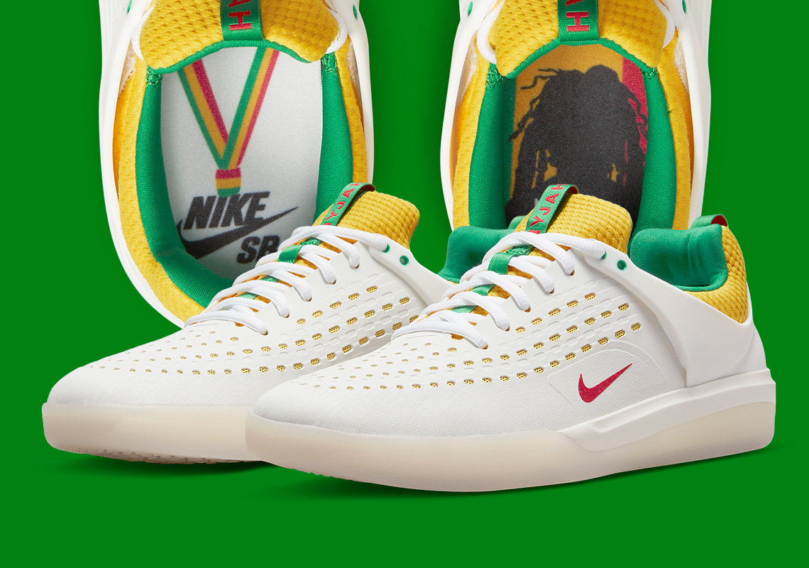 This Nike SB Nyjah 3 Pays Homage To The Skater's Rastafari Roots