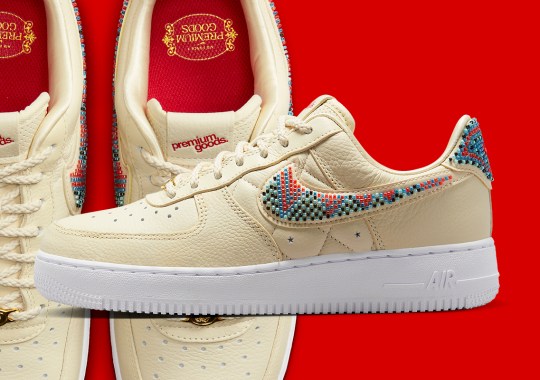 Premium Goods Reveals Another Nike Air Force 1 Low Collaboration