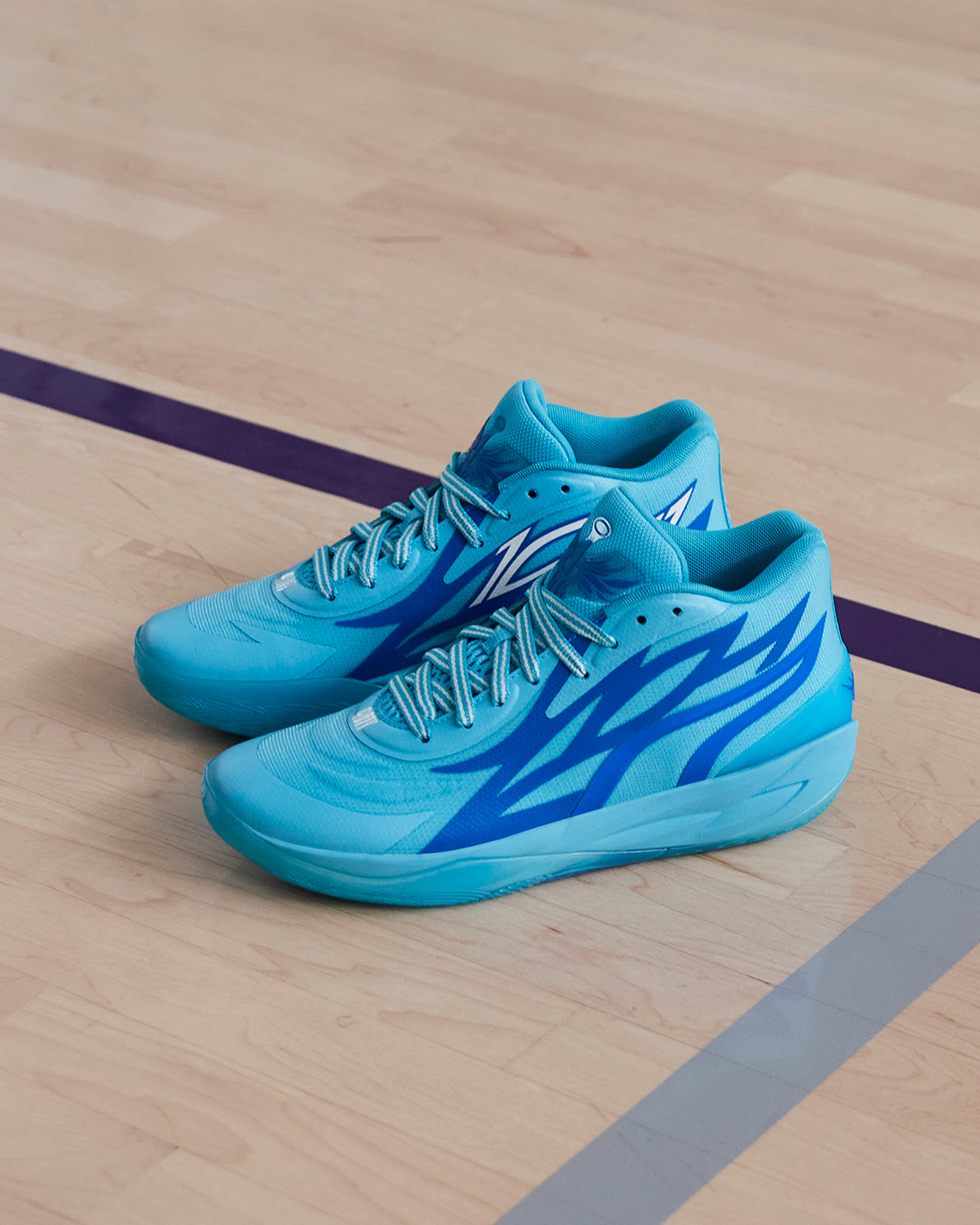 NEW ROTY Puma Lamelo Ball MB.02 Rookie Of The Year Blue Atoll Ultra MB02  Size 12,  in 2023
