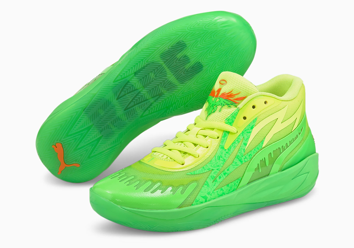 PUMA MB.02 "Slime" Release Date 377584-01 | SneakerNews.com